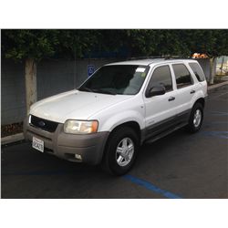 2001 FORD ESCAPE