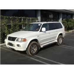2002 MITSUBISHI MONTERO SPORT