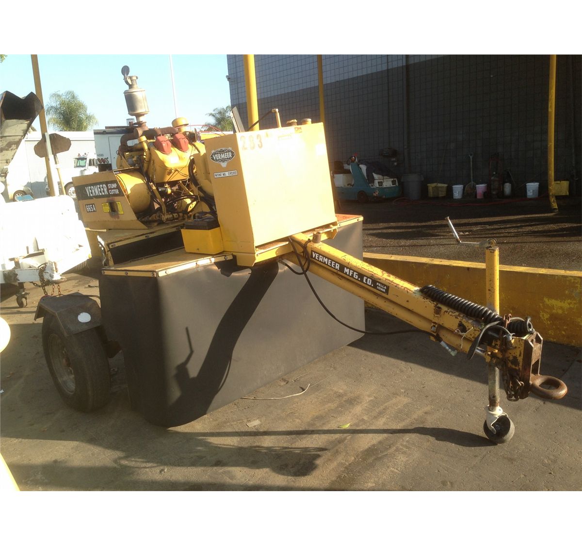 vermeer 650x stump grinder