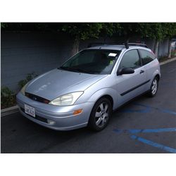 2001 FORD FOCUS