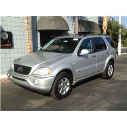 2001 MERZ ML320
