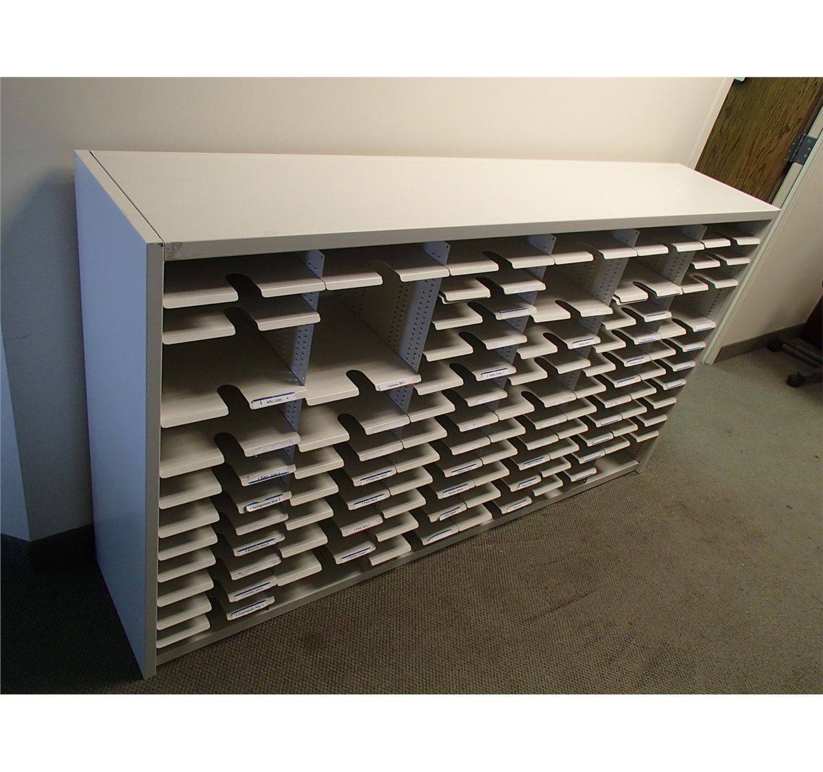 Mail Sorting Shelve