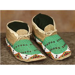 Sioux Beaded Moccasins