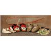 Image 1 : Miniature Snow Shoes and Childs Moccasins