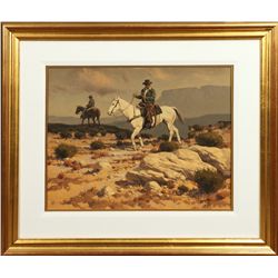 Harold Lyon, oil on board