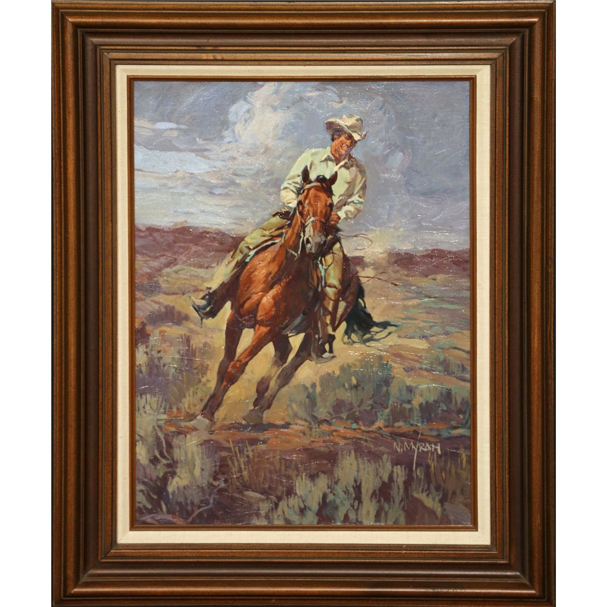 Newman Myrah Oil On Canvas Newman Myrah Oil On Canvas