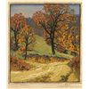 Image 2 : Gustave Baumann, color woodblock