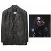 Image 1 : The Black Leather Jacket Brandon Lee Wore During the Tragic Accident on the Set of ''The Crow'' That