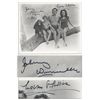 Image 1 : Johnny Weissmuller and Maureen O'Sullivan ''Tarzan'' Photo Signed