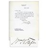Image 1 : William Taft Letter Signed -- ''...I am in receipt of a note from the Ladies' Home Journal...enclosi