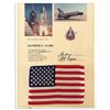 Image 1 : American Flag Flown in Space Aboard Columbia STS-1