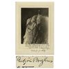 Image 1 : Mt. Rushmore Artist Gutzon Borglum Signed Photo -- 10.5'' x 13.75''