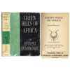 Image 1 : True 1935 First Edition of Ernest Hemingway's ''Green Hills of Africa''