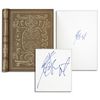 Image 1 : Kurt Vonnegut Signed ''Slaughterhouse Five'' Leather Bound Limited Edition