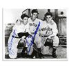Image 1 : Joe DiMaggio and Ted Williams Signed 10'' x 8'' Photo -- Also Signed by Dom DiMaggio -- With PSA/DNA