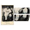 Image 1 : Hall of Famer Jackie Robinson Twice-Signed Photo Postcard -- With PSA/DNA COA for Both Signatures