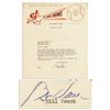 Image 1 : Hall of Famer Bill Veeck Signed Letter on St. Louis Browns Letterhead -- ''...It is against our poli