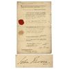 Image 1 : British General Sir John Moore 1808 Document Signed -- Just Months Before His Heroic Death at the Ba