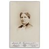 Image 1 : Suffragette Mary A. Livermore Cabinet Card Signed