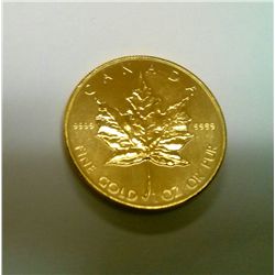 Canadian Maple Leaf 1 Oz Gold Coin