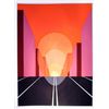 Image 1 : Clarence Holbrook Carter, Highway, Serigraph