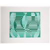 Image 1 : Josef Albers, Formulation Articulation, Op-Art Geometric Silkscreen