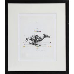 Vladimir Velickovic, Animals in Motion, Lithograph