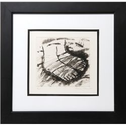 Louisa Chase, Feet, Etching