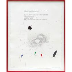 Terry Allen, Details from the Text - G, Lithograph