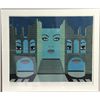 Image 1 : Felix Labisse, Three Faces, Lithograph