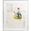 Image 1 : Paul Wunderlich, L'Oeuf Bleu, Lithograph