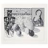 Image 1 : Josef Levi, Still Life with German Master 2, Lithograph