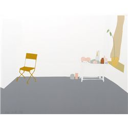 Alex Katz, Gray Interior, Silkscreen