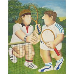 Beryl Cook, Tennis, Lithograph