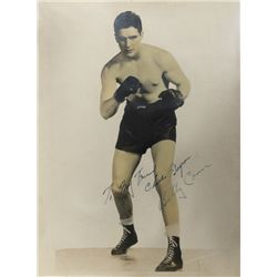 Boxer Billy Conn, Autographed Photograph