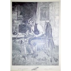 Walter Dendy Sadler, Royal and Ancient, Etching by Salder and Dobie