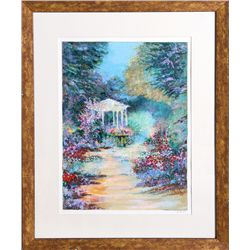 Rosanne Brook, Garden Gazebo, Serigraph