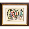 Image 1 : Fernand Leger, L'Artiste dans le Studio, Color-Pochoir