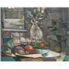 Image 1 : John F. Leonard, Cubist Still Life, Oil Painting