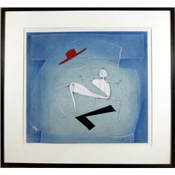 Eduardo Arranz-Bravo, Cubist Figure Painting