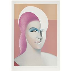 Georgi Daskaloff, Visages 4, Lithograph