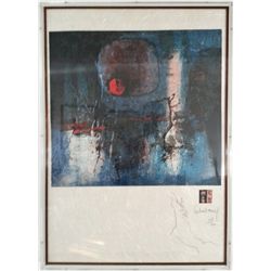 Lebadang, La Lune Mystiere, Lithograph with Intaglio Etching and Maquette