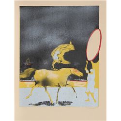 Paul Guiramand, Le Cirque, Lithograph