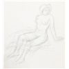 Image 1 : Laurent Marcel Salinas, Nude Study Ink Drawing