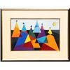 Image 1 : Omar Rayo, Mountains, Painting