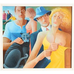 Jaimendes, Titolo O Bordel, Painting