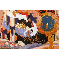 Alvaro Barrios, La Telarana Magica, Serigraph