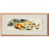 Image 1 : Eve Nethercott, Still Life with Carrots, Watercolor Painting