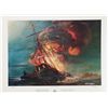 Image 1 : Kipp Soldwedel, The Gaspee Incident, Offset Lithograph