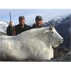 British Columbia – 10 Day - Mt. Goat, Black Bear and Wolf Hunt for One Hunter
